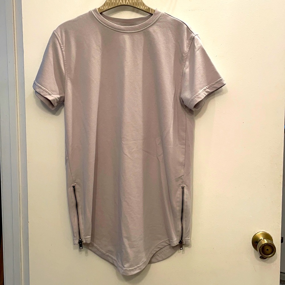 Men's side zip street shirt